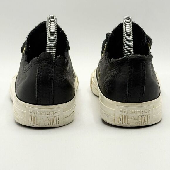 Converse CTAS Ox Frilly Thrills Black Gold Egret Lace Up Women's Shoe US Size 6 - Picture 4 of 12